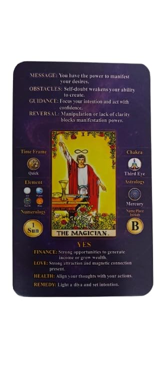 Image of Advance AI Simplified Tarot by Sukhwinder Singh | Tarot Cards Deck with Meaning Guide | Beginner Oracle Cards for Fortune Reading, Spiritual Guidance, Meditation, Self Discovery & Positive Energy