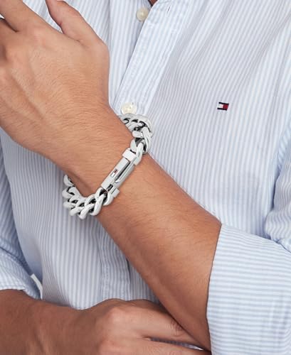 Tommy Hilfiger Jewelry Gliederarmband für Herren aus Edelstahl mit der Ikonischen Flagge - 2790637 – Ansicht 3