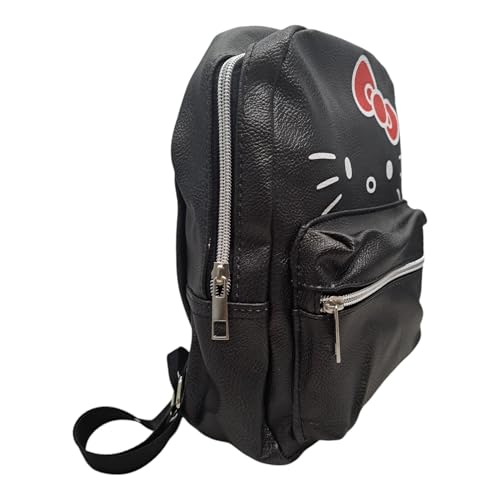 Fast Forward Hello Kitty Deluxe 10" Mini Faux Leather Backpack with Adjustable Straps4