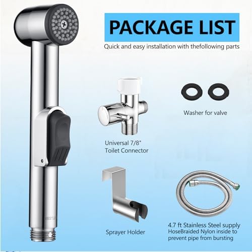Handheld Bidet Sprayer for Toilet — view 2
