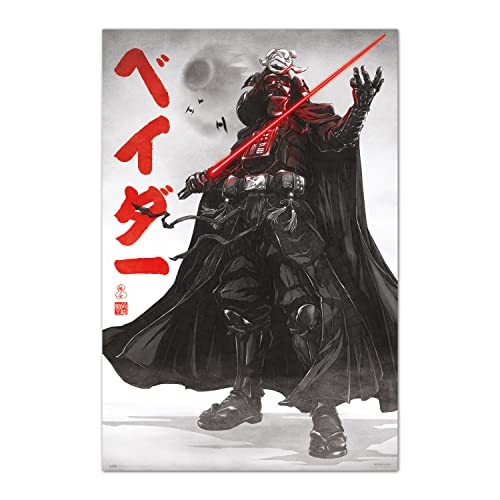 Póster Star Wars - Lamina decorativa Darth Vader/Póster Grupo Erik - Producto con licencia oficial