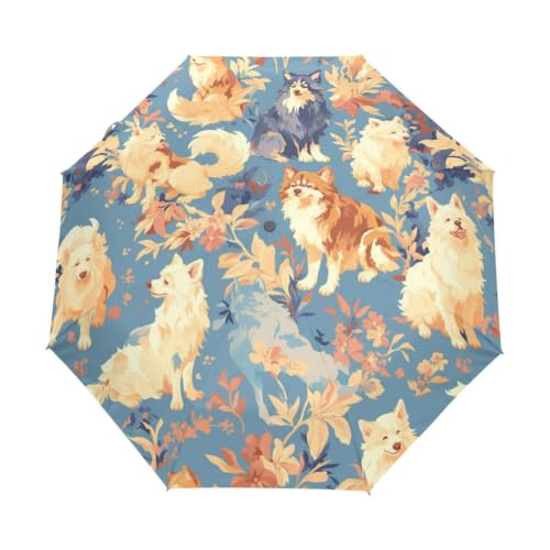 Parapluie Carlin Blanc Pliant Idéal pour les Sorties à la Plage et les Voyages