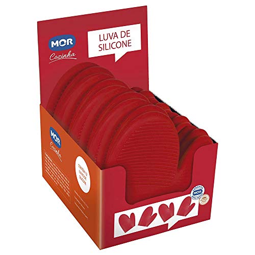 Luva Silicone Basic, Mor, Pacote de 1
