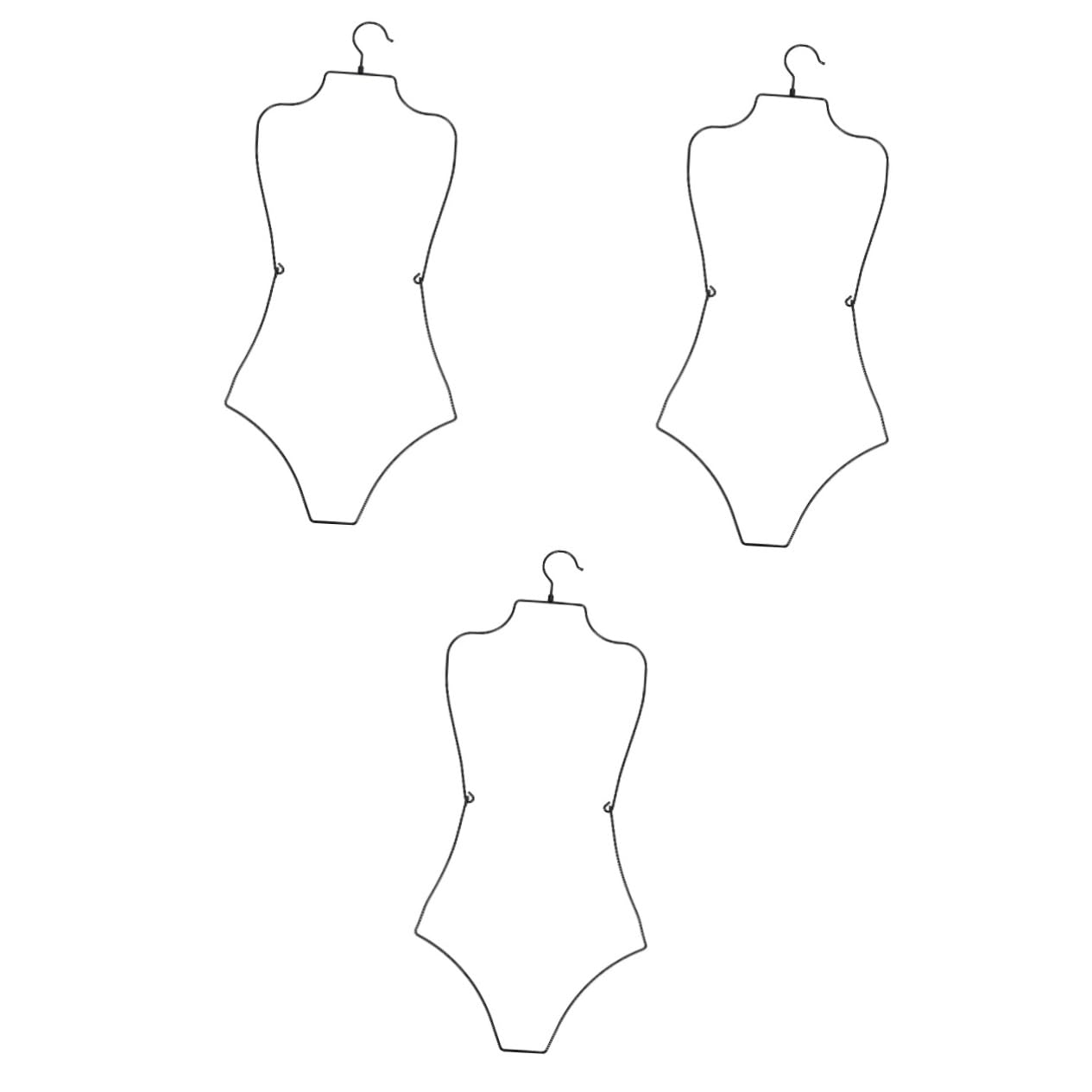 Cintres pour maillots de bain bébé TOPBATHY en acier haute résistance