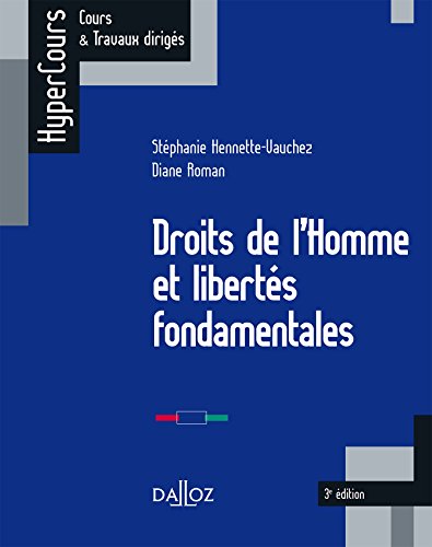 Télécharger Droits de l'Homme et libertés fondamentales (HyperCours) Livre PDF Gratuit