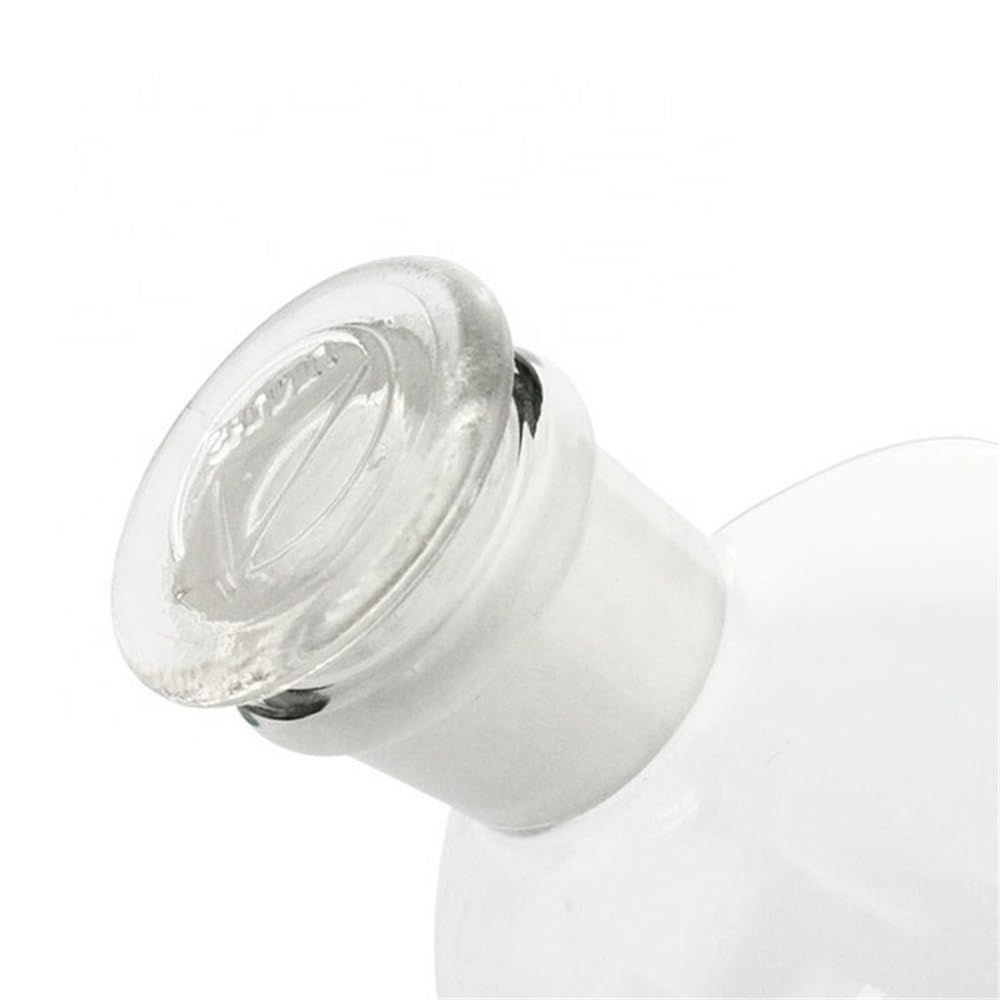 Cristalería de Laboratorio Botella de reactivo de cuello pequeño, botella de vidrio con alto contenido de boro, 60 ml - 1000 ml, botella de reactivo de laboratorio(500ml)