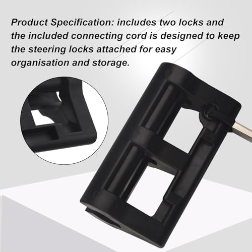 image for YG Culture 4 Inch Outboard Motor Steering Lock, Hydraulic Stabilizer f