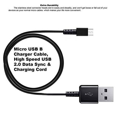 Android Charging Cable, 10Ft Charger Cable,Durable Micro Usb Cord Fast Charging Sync Wire Compatible Cable #TOP1