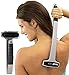 Bearback Back Scratcher: A Uniquely Better Back Scratching Experience. Superior Quality Folding Back and Body Brush. (Gray)