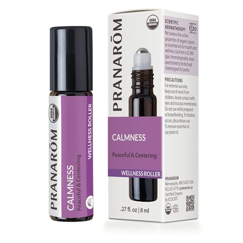 Pranarom - Calmness Mood Roller Wellness Blend 8ml - Aromatherapy