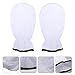 Uonlytech Ladies Mittens 2 Pairs Paraffin Wax Bath Mitts Elastic Paraffin Bath Gloves Insulated Heated Hand Care SPA Mittens for Wax Warmer Paraffin Wax Machine White Womens Mittens