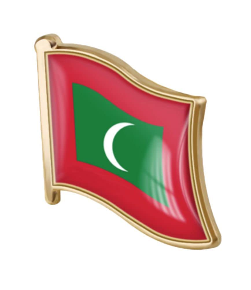 vmcoatdu Country Flag Pin Badge International Travel Brooch Metal Alloy Souvenir Pin for Hat Clothes Backpack