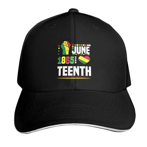 Gorra de béisbol afroamericana unisex Black History Month miniatura 2