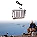 FytStycale Fly Box Waterproof Compact Storage Container Freshwater Saltwater Lightweight Organizer Tackle Fishing Lures Box, Gray, Single Sided
