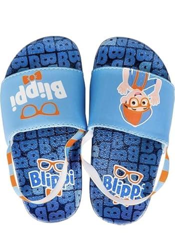 Ground Up Blippi Boys and Girls Toddler Sandals (us_footwear_size_system, toddler, numeric, medium, numeric_10)4