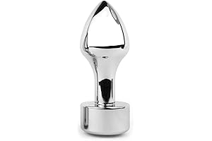 Metal Weighted Anal Plug for Beginners: Small & Stimulating for Anal Play