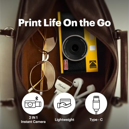 KODAK Mini Shot 2 ERA 2x3 Instant Camera, Photo Printer, 38 Sheet, Yellow by KODAK - Image 9