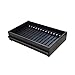 MF - Supporto per barbecue con cassetto raccoglie ceneri - Metallo Rack 60 x 40 x 11 cm immagine