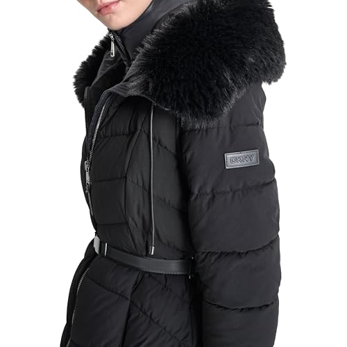 DKNY Women's Outerwear,Black,LARGE by DKNY - Image 3