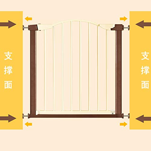 Barrière pour escalier et porte auto-fermante protégeant bébé et animaux - 6