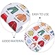 Gadpiparty 1 Set Abnehmbare Kommode, Kleidungsaufkleber, Kleidungssortierung, Wandaufkleber, Kleidungsklassifizierung, Logo-Aufkleber für Kinder, Zuhause, Schlafzimmer, Dekoration
