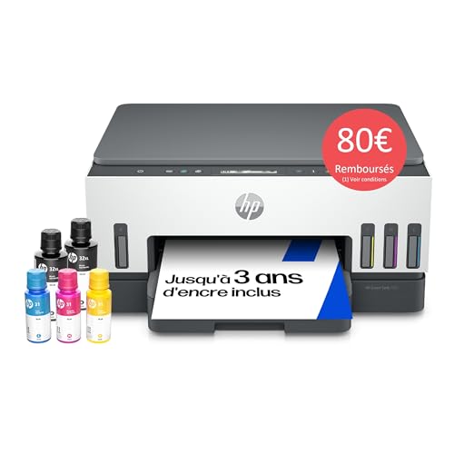 Imprimante Multifonctions Jet D'encre Smart Tank 7005 Hp - vue 8