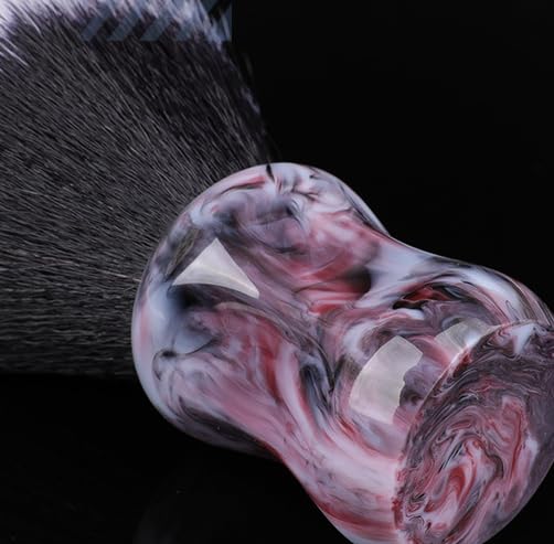 Friseursalon-Bartbürste, Rasierseife, schäumendes Nylon, Reinigung, weiches Haar, Harz, Rasierschaum-Gel-Bürste, 3 Stück