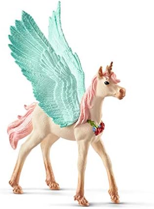 Schleich bayala, Unicorn Toys for Girls and Boys, Decorated Baby Unicorn Pegasus Toy Figurine, Ages 5+