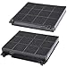2x Aktivkohlefilter für Dunstabzugshaube geeignet für Kohlefilter Elica CFC0141529, AEG/Zanker/Zanussi 9029793818, Type15, E3CFE15, Filter für Abzugshaube