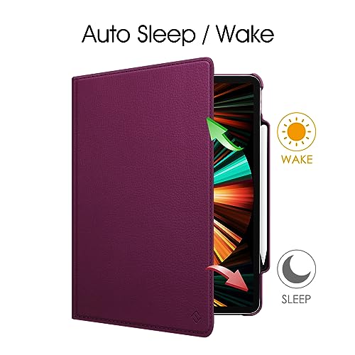 FINTIE Rotating Case Compatible with iPad Pro 12.9 inch (2022/2021/2020/2018 - Image 3