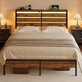 Cadre métallique robuste, stable et silencieux: Fabriqué avec des lattes métalliques solides et des pieds renforcés, ce lit assure un excellent soutien du matelas, sans grincement ni affaissement. Capacité de charge jusqu’à 300 kg pour un confort durable.