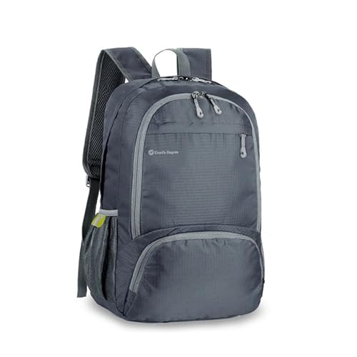 ComfyDegree Ultralight Foldable Hiking Backpack | 30L Packable, Waterproof, Lightweight, Travel Rucksack | Men & Women Large Bag for Work, Gym, Outdoor Camping, Walking, Cycling, Sport Daypack (Gray) ComfyDegree Ultralight Foldable Hiking Backpack | 30L Packable, Waterproof, Lightweight, Travel Rucksack | Men & Women Large Bag for Work, Gym, Outdoor Camping, Walking, Cycling, Sport Daypack (Gray)