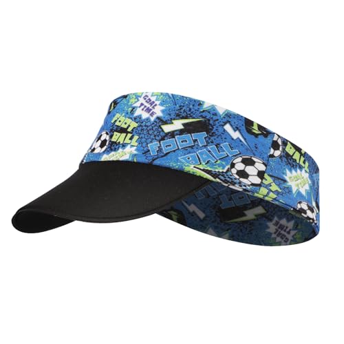 Kids Boys Girls Quick Dry Cooling Sun Visor Beach Hat UPF50 Elastic Sports Headbands Summer Tennis Golf Cap Sun Hat Age 3-123