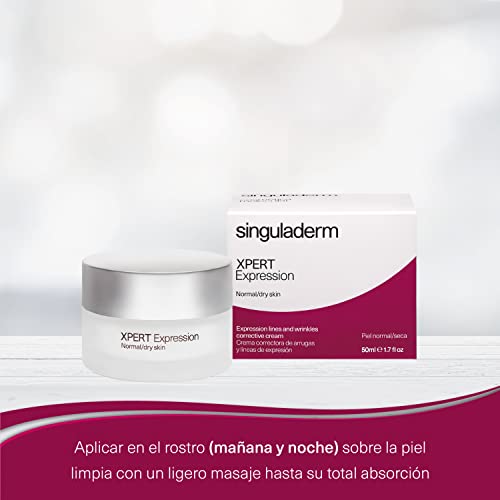Singuladerm-XPERT-Expression-Crema-hidratante-antiedad-Crema-antiarrugas-mujer-Antioxidante-Antipolucion-Piel-normal-seca-50ml