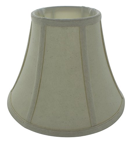 Upgradelights Natural Linen Eggshell 12 Inch Uno Lamp Shade Downbridge (8X12X8.5) #TOP1