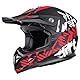 Motorradhelm Cross Mann ECE Homologiert-YEMA YM-915 Integralhelm DH Enduro Frau Quad Motocross Erwachsene