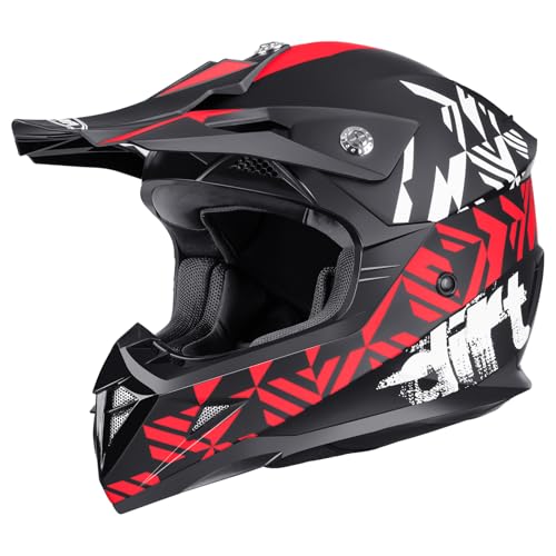 Casco Motocross Integrale Motard Downhill - YEMA YM-915 Caschi Moto Cross Integrali DH ECE Omologato Donna Uomo