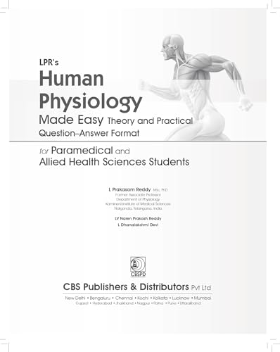 Image of LPR's Human Physiology Made Easy Theory and Practical Question-Answer Format| for Paramedical and Allied Health Sciences Students (PB 2026)