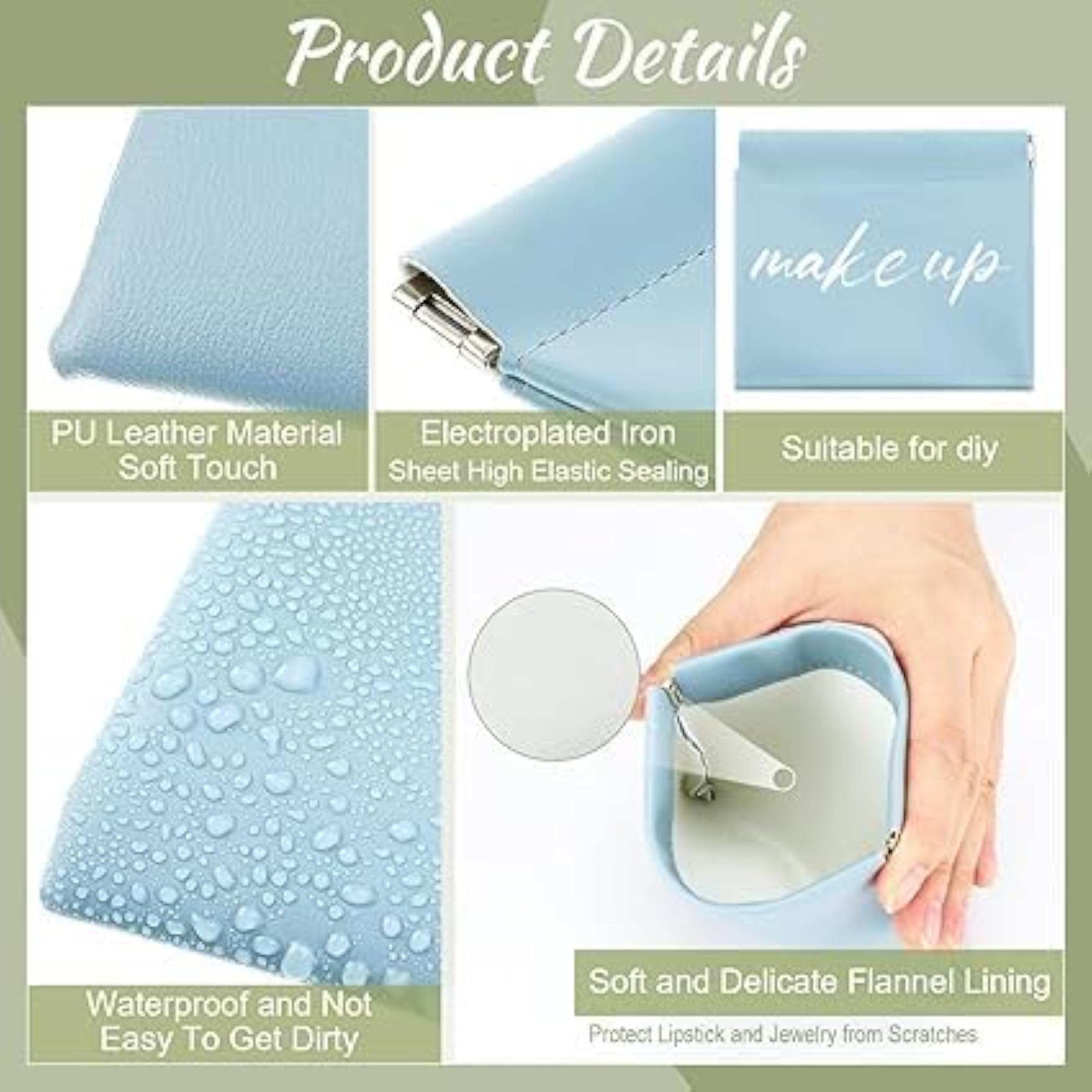 Small Pouches Purse, Coin Purse Snap Closure Organizer