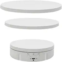 Suporte Giratorio para Fotografia 360 Eletrico Plataforna 3 tamanhos Alternáveis Vitrine Loja