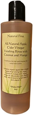 Organic Apple Cider Vinegar Finishing and Conditioning Rinse w/Coconut and Mango