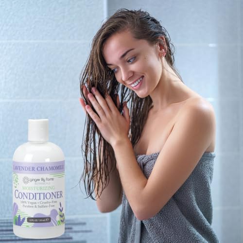 Image of Ginger Lily Farms Botanicals Conditioner, 12oz, Lavender Chamomile
