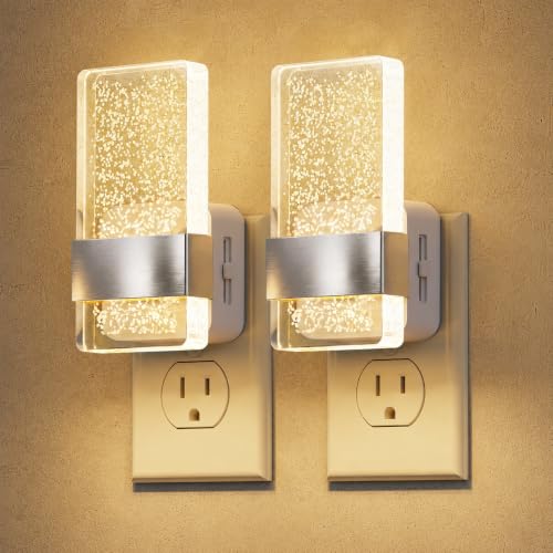 Image of L LOHAS LED Night Light, Dimmable Night Lights Plug into Wall, 2 Pack