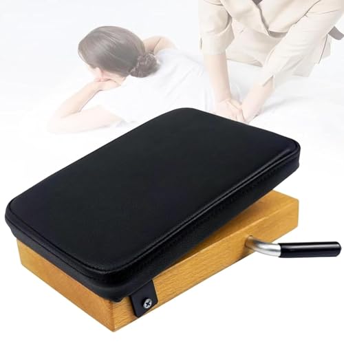 Tablero de ajuste quiropráctico, tablero de descenso para extremidades, fuerza de compresión ajustable, altura de descenso: 8 cm, alivia el dolor en hombro, codo, rodilla, tobillo y muñeca
