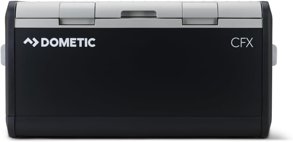 DOMETIC CFX3 100-Liter Portable Refrigerator and Freezer, Powered by AC/DC or Solar