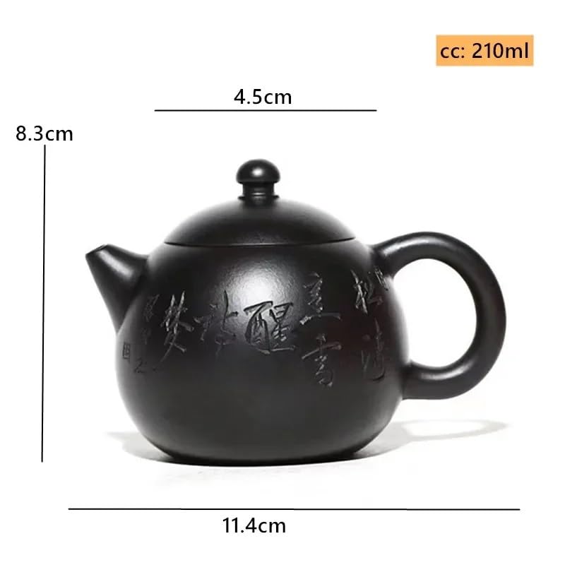 Teiera in ceramica cinese viola sabbia teiera bollitore in ceramica teiera grande capacità set da tè caffettiera set da tè retrò per uso domestico forniture per la cerimonia del tè cinese teiera da
