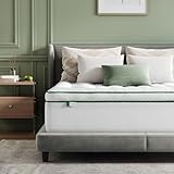 Novilla Matratzen Topper 160x200cm, Ultraweich und Strapazierfähig – Atmungsaktiver Matratzenauflage, Flauschiger 3D-Bezug, Maschinenwaschbarer Matratzenschoner, Weiß