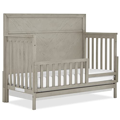 Evolur Lourdes Convertible Crib Guard Rail Porcini
