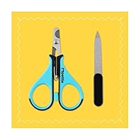 pettle Profi Krallenschere für Kaninchen, Meerschweinchen, Kleintiere - Splitterfrei durch schärfste Edelstahlklingen - Krallenzange mit Krallenfeile - Krallenpflege E-Book