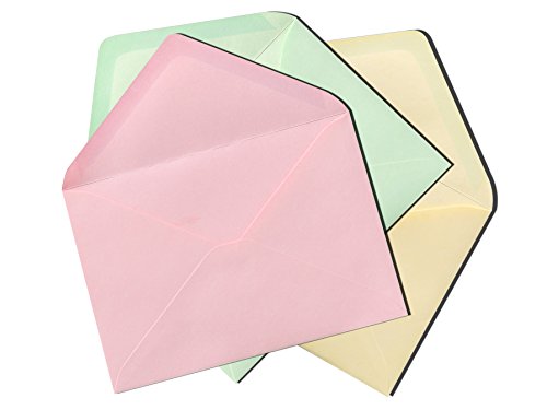 House of Card & Paper C6 Envelope - Assorted (Pack of 50), HCP99